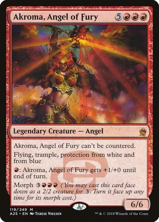 Akroma, Angel of Fury [Masters 25] | Exor Games Bridgewater