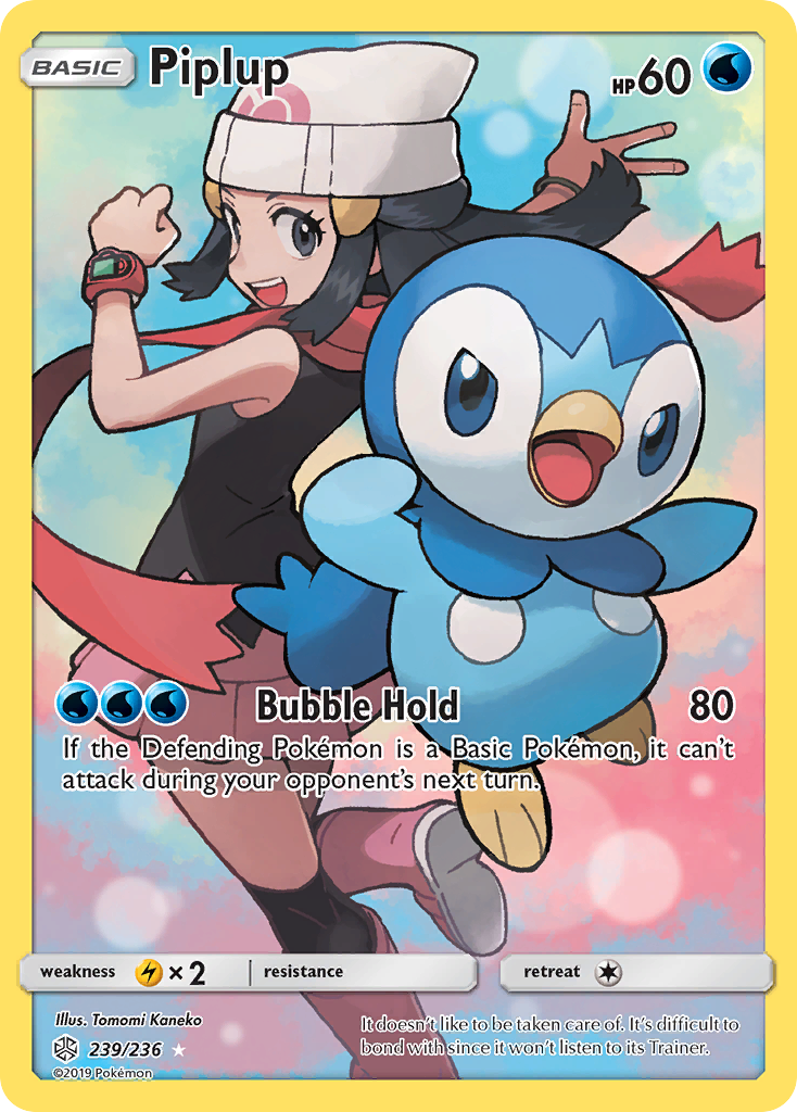 Piplup (239/236) [Sun & Moon: Cosmic Eclipse] | Exor Games Bridgewater