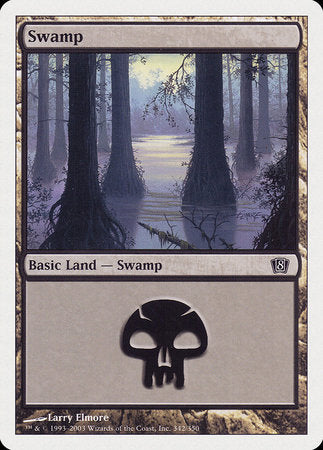 Swamp (342) [Eighth Edition] | Exor Games Bridgewater