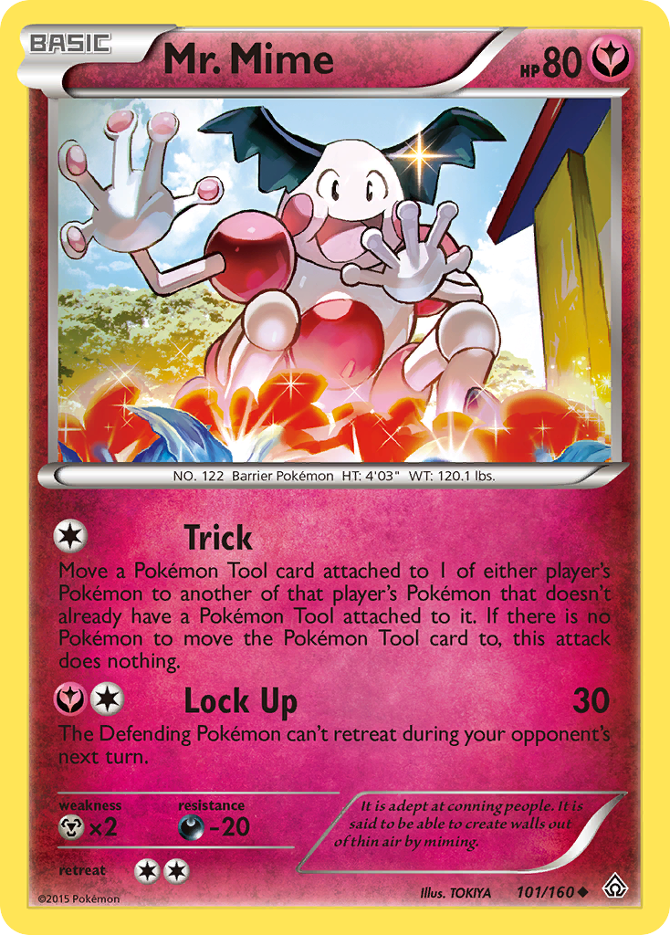 Mr. Mime (101/160) [XY: Primal Clash] | Exor Games Bridgewater