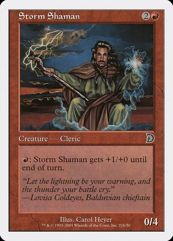 Storm Shaman (Male) [Deckmasters] | Exor Games Bridgewater