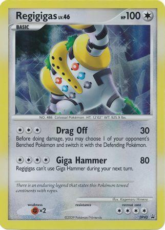 Regigigas (DP40) (Jumbo Card) [Diamond & Pearl: Black Star Promos] | Exor Games Bridgewater