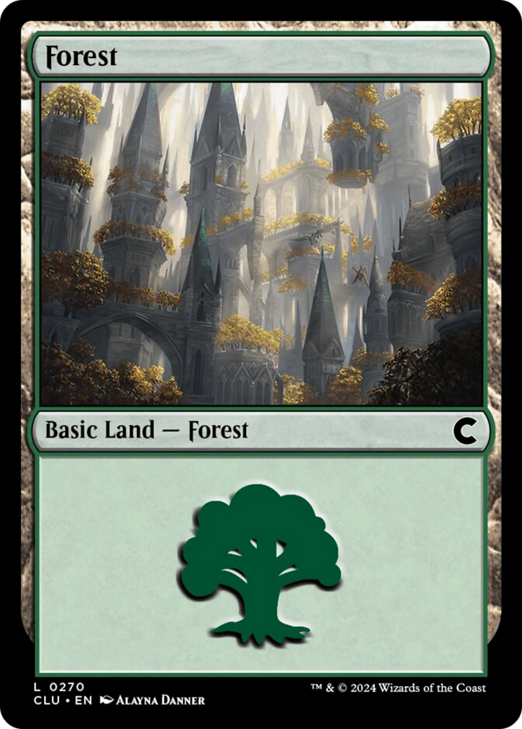 Forest (0270) [Ravnica: Clue Edition] | Exor Games Bridgewater