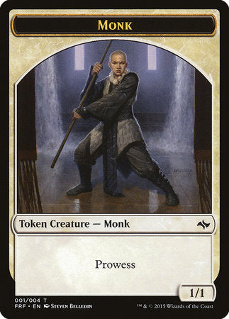Monk Token [Fate Reforged Tokens] | Exor Games Bridgewater