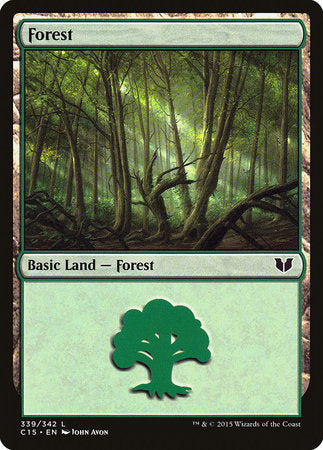 Forest (339) [Commander 2015] | Exor Games Bridgewater