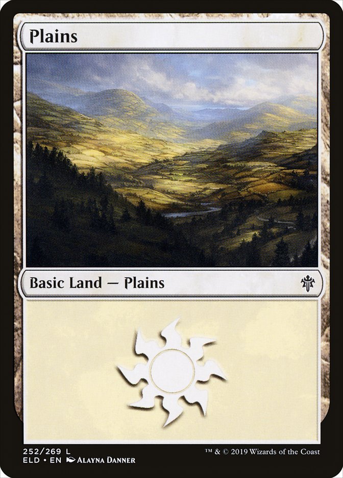 Plains (252) [Throne of Eldraine] | Exor Games Bridgewater