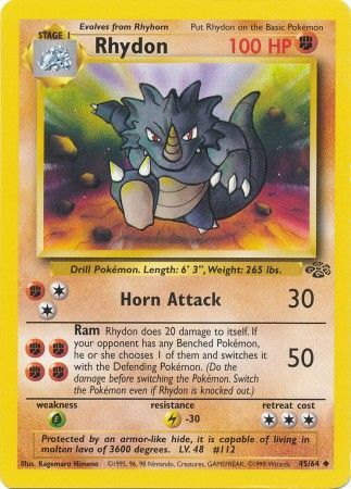 Rhydon (45/64) [Jungle Unlimited] | Exor Games Bridgewater