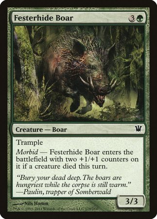 Festerhide Boar [Innistrad] | Exor Games Bridgewater