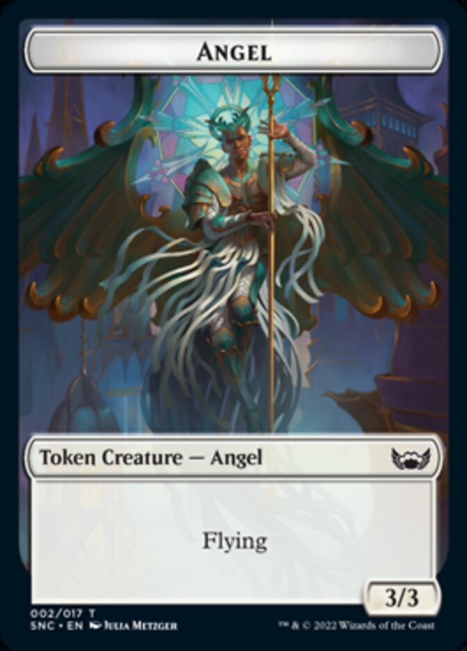 Angel Token [Streets of New Capenna Tokens] | Exor Games Bridgewater