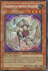 Hardened Armed Dragon [RGBT-EN083] Secret Rare | Exor Games Bridgewater