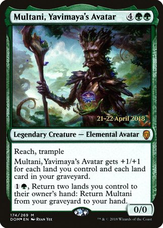 Multani, Yavimaya's Avatar [Dominaria Promos] | Exor Games Bridgewater