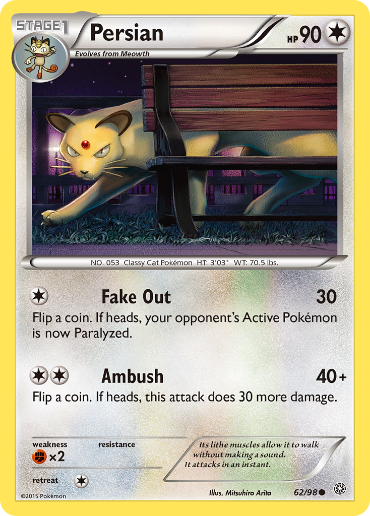 Persian (62/98) [XY: Ancient Origins] | Exor Games Bridgewater