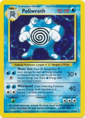 Poliwrath (13/102) [Base Set Unlimited] | Exor Games Bridgewater