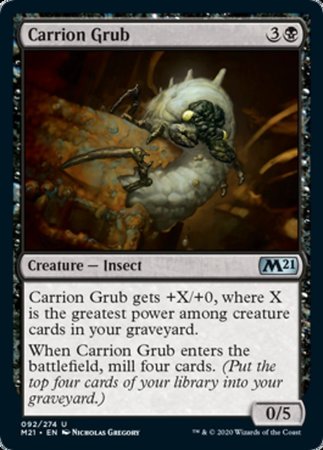 Carrion Grub [Core Set 2021] | Exor Games Bridgewater