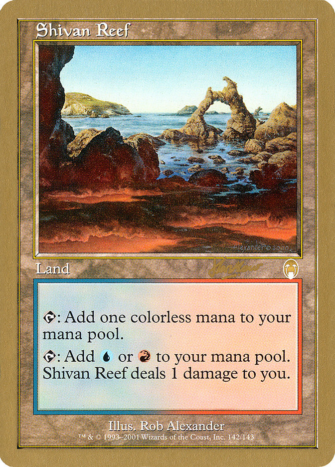 Shivan Reef (Sim Han How) [World Championship Decks 2002] | Exor Games Bridgewater