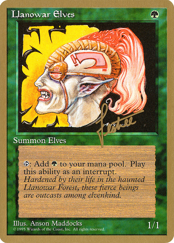 Llanowar Elves (Bertrand Lestree) [Pro Tour Collector Set] | Exor Games Bridgewater