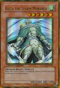 Raiza the Storm Monarch [GLD2-EN026] Ultra Rare | Exor Games Bridgewater