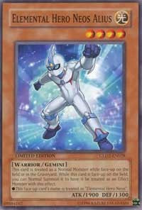 Elemental Hero Neos Alius [GLD2-EN028] Common | Exor Games Bridgewater