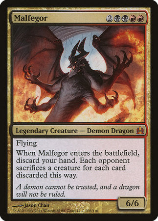 Malfegor [Commander 2011] | Exor Games Bridgewater