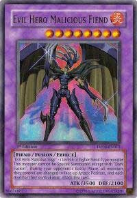 Evil Hero Malicious Fiend [DP06-EN013] Ultra Rare | Exor Games Bridgewater