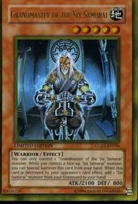 Grandmaster of the Six Samurai [GLD1-EN026] Gold Rare | Exor Games Bridgewater