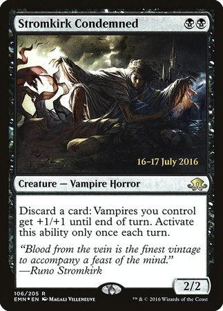 Stromkirk Condemned [Eldritch Moon Promos] | Exor Games Bridgewater