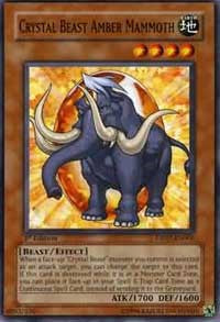 Crystal Beast Amber Mammoth [DP07-EN005] Common | Exor Games Bridgewater