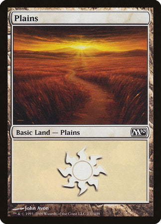 Plains (231) [Magic 2010] | Exor Games Bridgewater