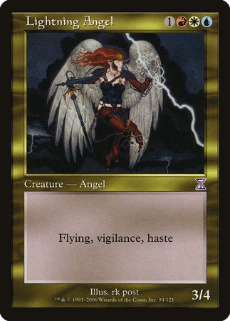 Lightning Angel [Time Spiral Timeshifted] | Exor Games Bridgewater