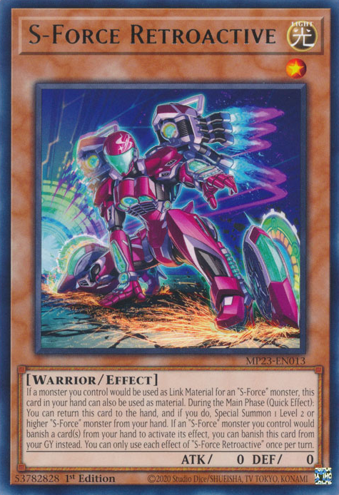 S-Force Retroactive [MP23-EN013] Rare | Exor Games Bridgewater