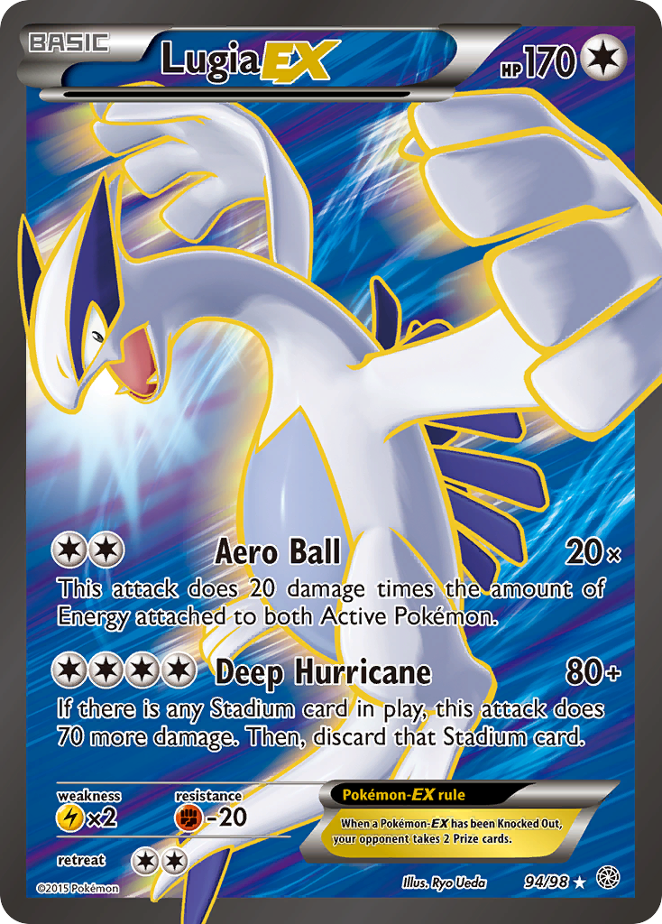 Lugia EX (94/98) [XY: Ancient Origins] | Exor Games Bridgewater