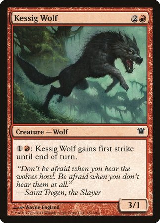 Kessig Wolf [Innistrad] | Exor Games Bridgewater