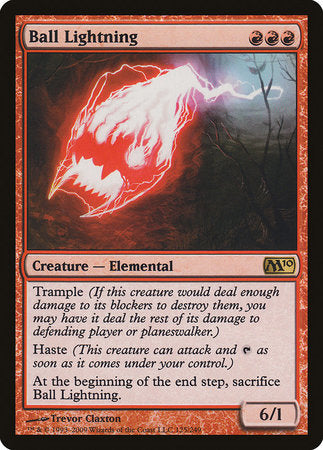 Ball Lightning [Magic 2010] | Exor Games Bridgewater