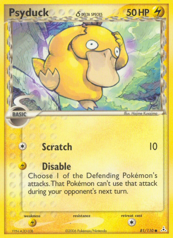 Psyduck (81/110) (Delta Species) [EX: Holon Phantoms] | Exor Games Bridgewater