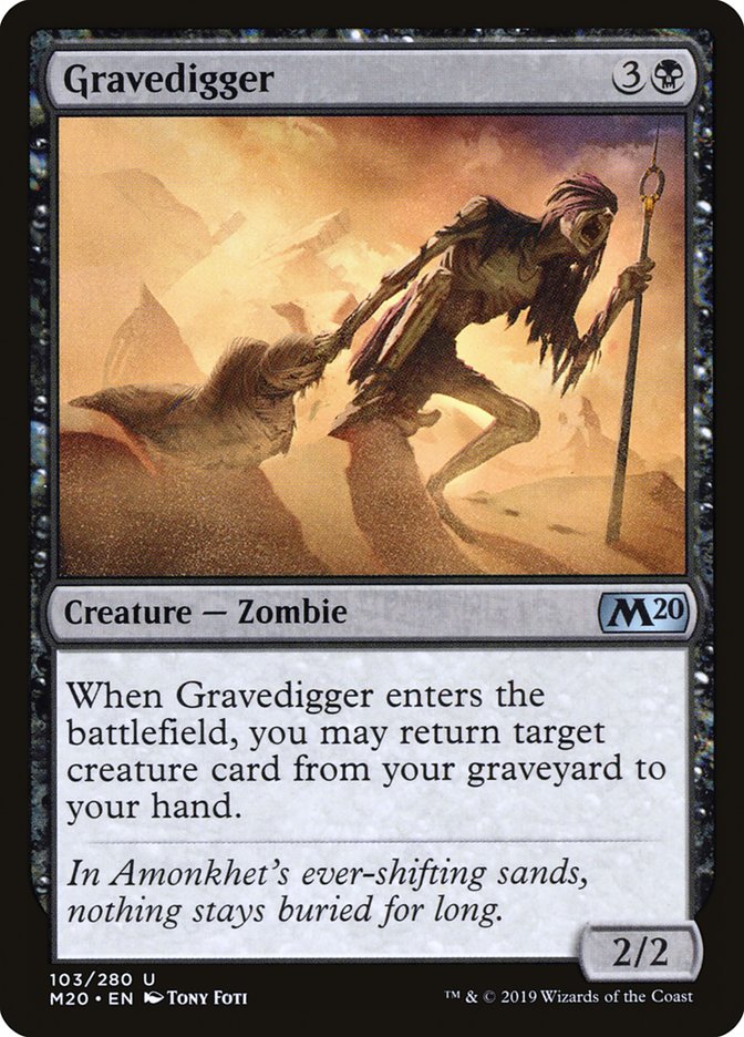 Gravedigger [Core Set 2020] | Exor Games Bridgewater