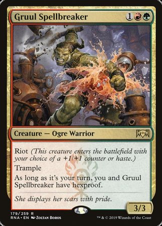 Gruul Spellbreaker [Ravnica Allegiance] | Exor Games Bridgewater