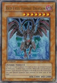 Red-Eyes Zombie Dragon [SDZW-EN001] Ultra Rare | Exor Games Bridgewater