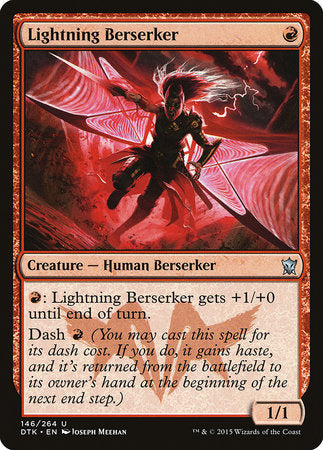 Lightning Berserker [Dragons of Tarkir] | Exor Games Bridgewater