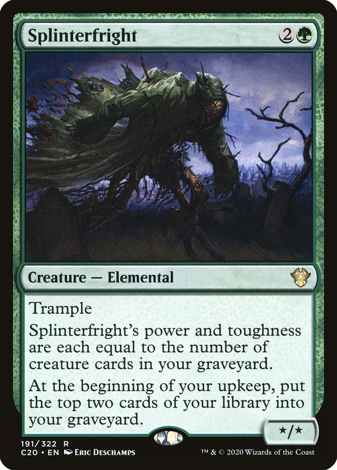 Splinterfright [Commander 2020] | Exor Games Bridgewater