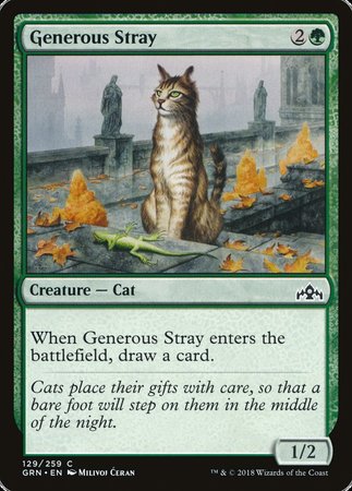 Generous Stray [Guilds of Ravnica] | Exor Games Bridgewater