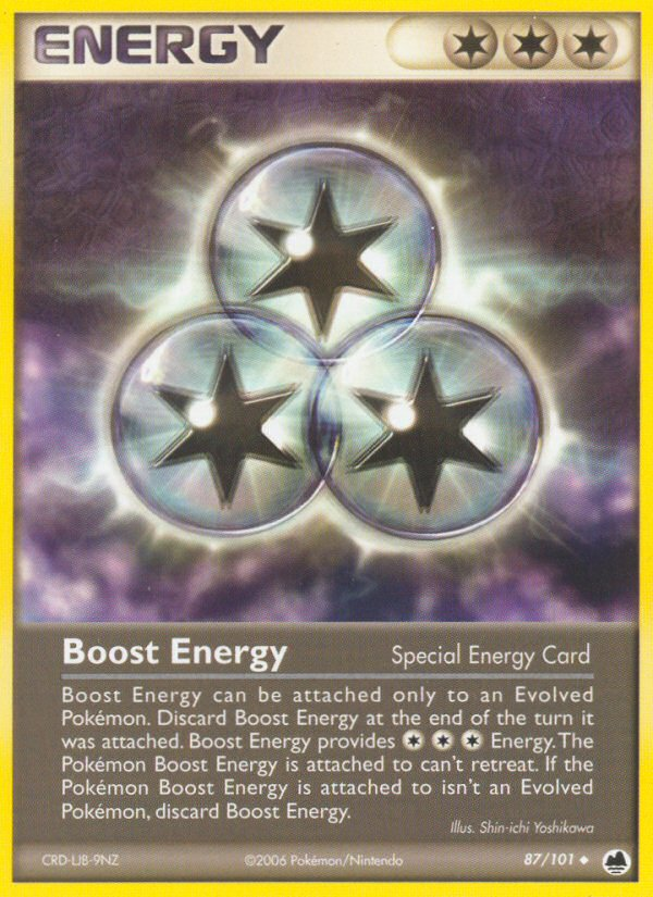 Boost Energy (87/101) [EX: Dragon Frontiers] | Exor Games Bridgewater