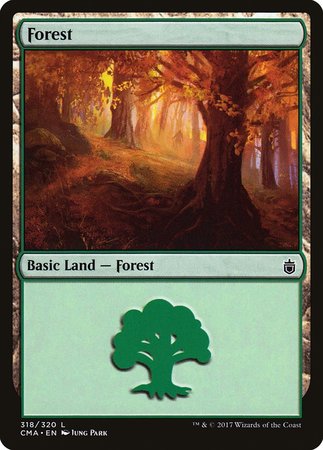 Forest (318) [Commander Anthology] | Exor Games Bridgewater