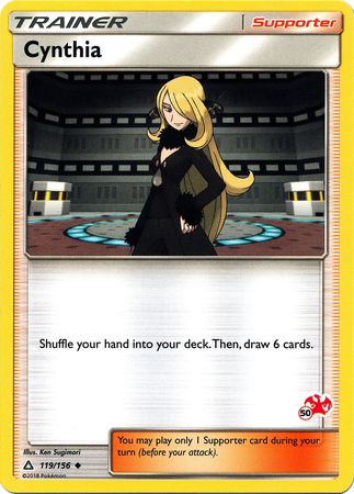 Cynthia (119/156) (Charizard Stamp #50) [Battle Academy 2020] | Exor Games Bridgewater