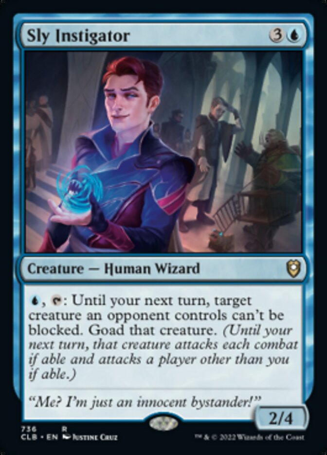 Sly Instigator [Commander Legends: Battle for Baldur's Gate] | Exor Games Bridgewater
