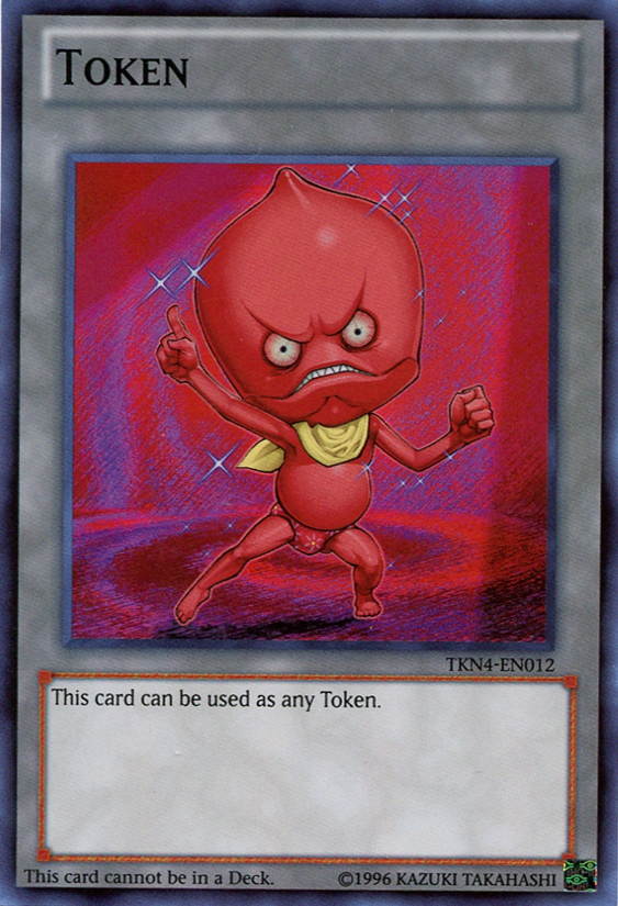 Ojama Token (Red) [TKN4-EN012] Super Rare | Exor Games Bridgewater