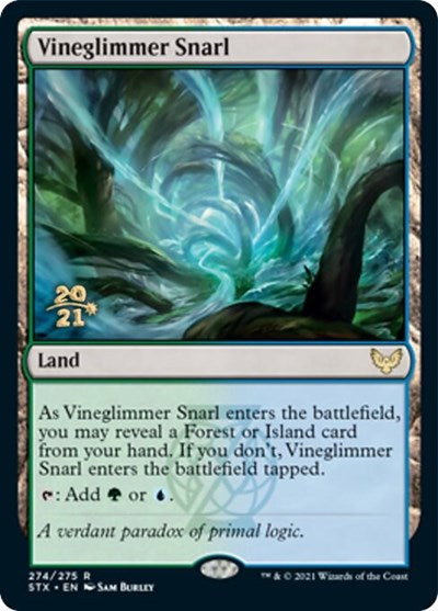 Vineglimmer Snarl [Strixhaven: School of Mages Prerelease Promos] | Exor Games Bridgewater