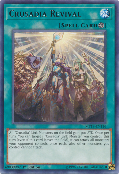 Crusadia Revival [MP19-EN116] Rare | Exor Games Bridgewater