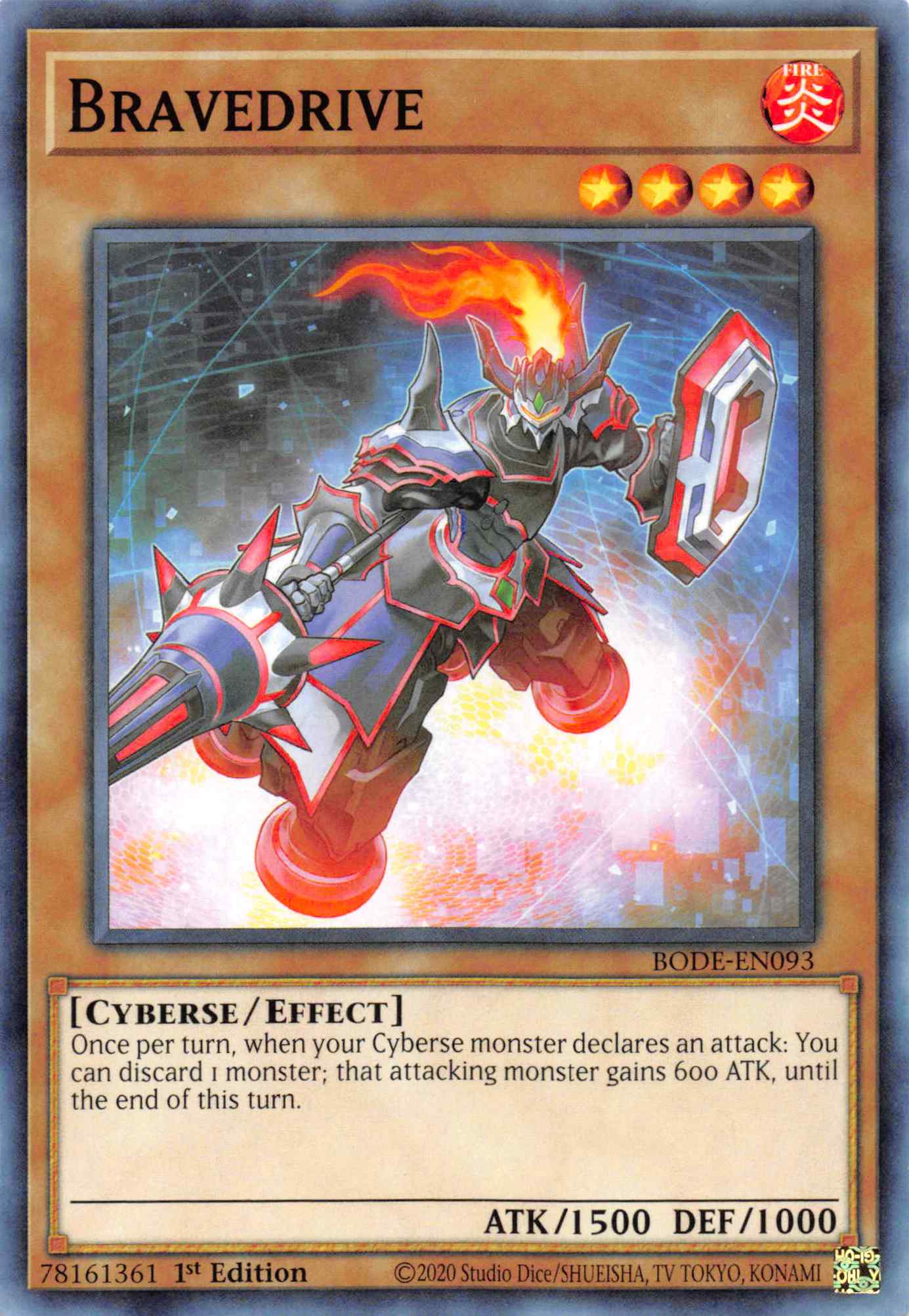 Bravedrive [BODE-EN093] Common | Exor Games Bridgewater