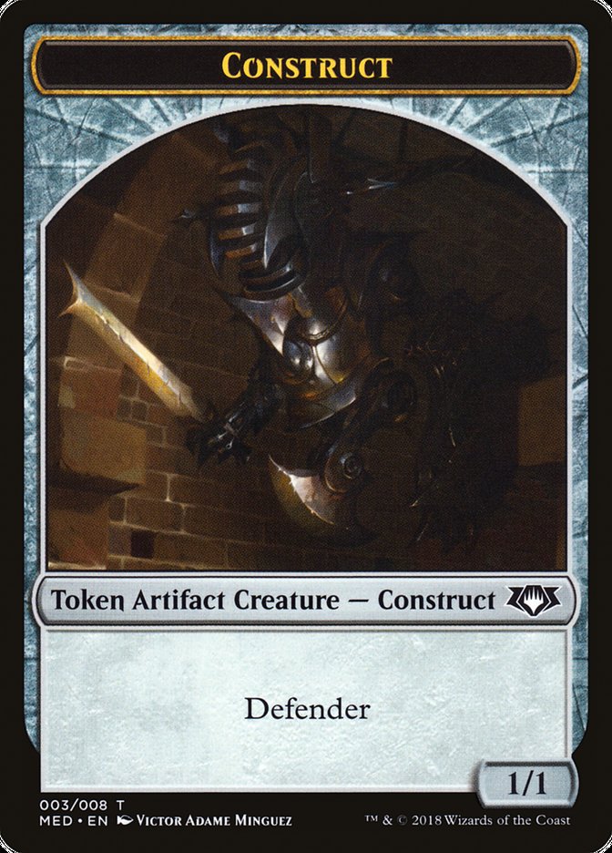 Construct (003/008) [Mythic Edition Tokens] | Exor Games Bridgewater