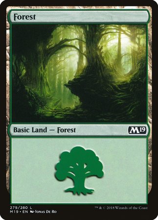 Forest (279) [Core Set 2019] | Exor Games Bridgewater